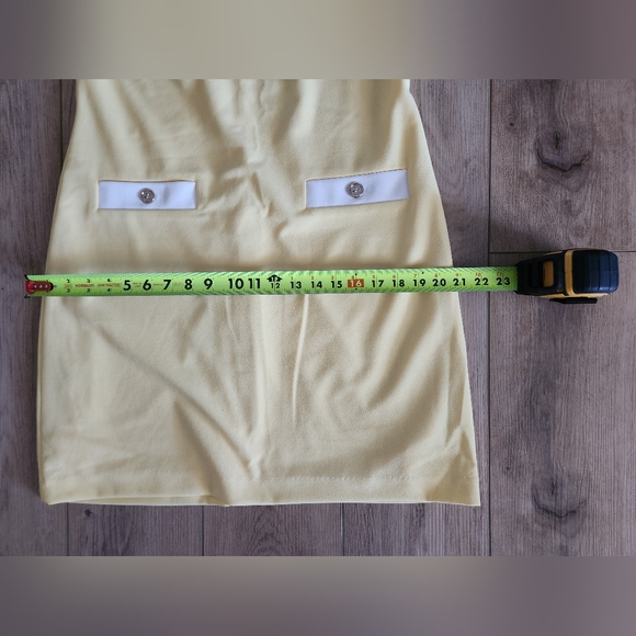 Tommy Hilfigger Yellow Dress Women's Size 10 - Picture 4 of 8